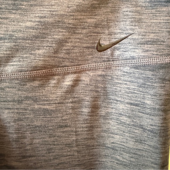 Nike Heathered Blue Leggings - Picture 2 of 4